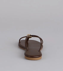 Effortless Finish Strappy Sandals